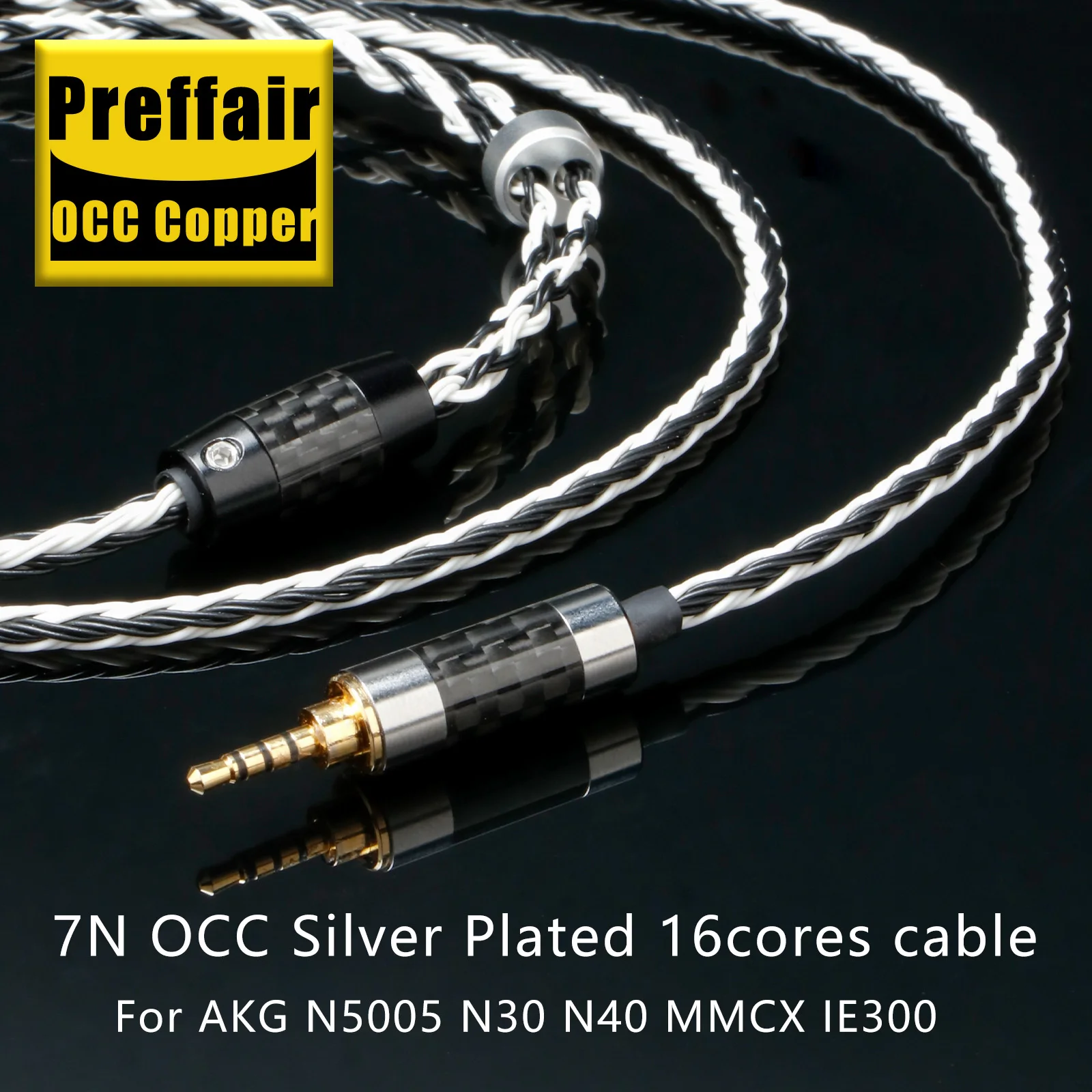 Preffair E54201 16-ядерный обн – обзор и цена Balanced Headphone Cable 4.4Mm Mmcx
