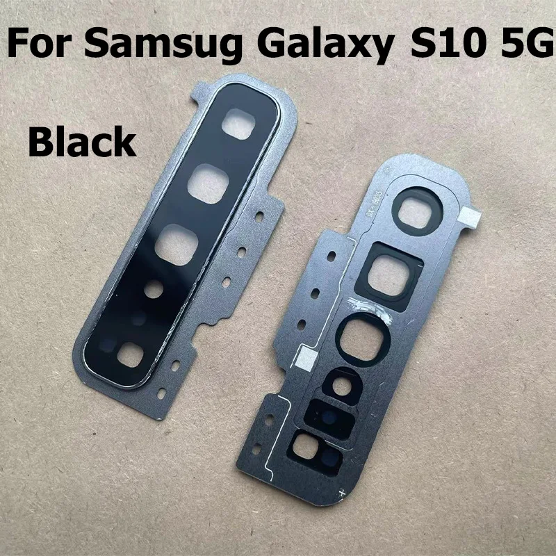 For Samsung Galaxy S10 5G Housing Back Camera Glass Lens With Cover Frame Holder Replacement