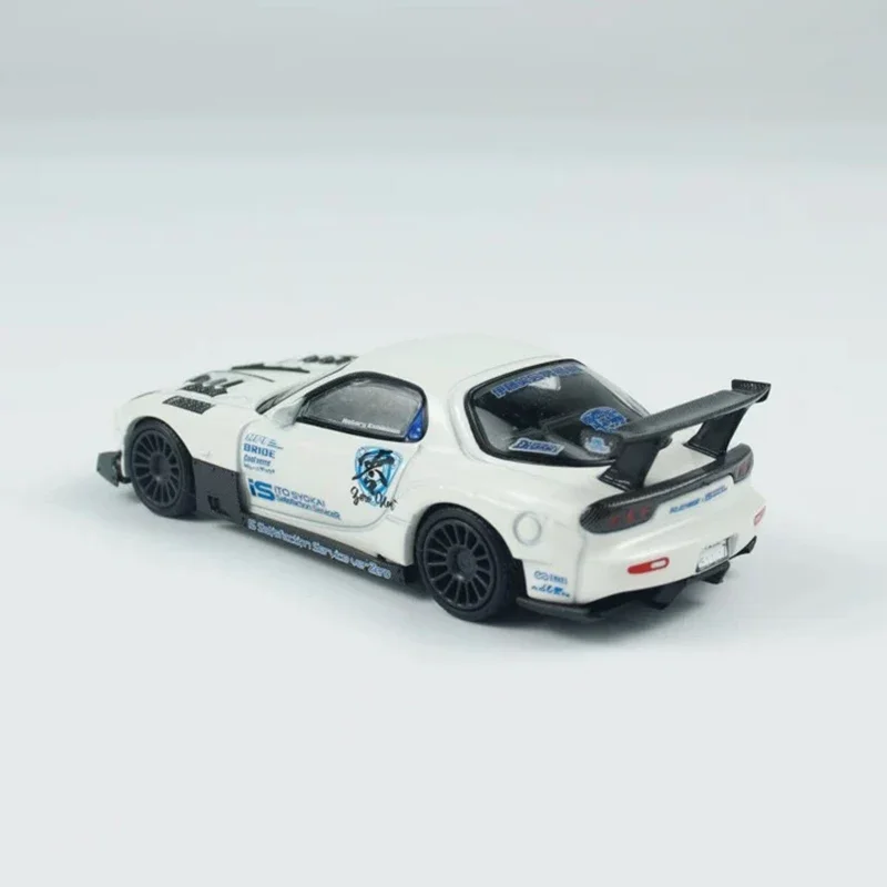 

MINIGT в наличии 1:64 Mazda RX-7 FD3S Itosyoukai Рей-гуки с коллекцией игрушек RE Amemiya 996, литая под давлением модель автомобиля