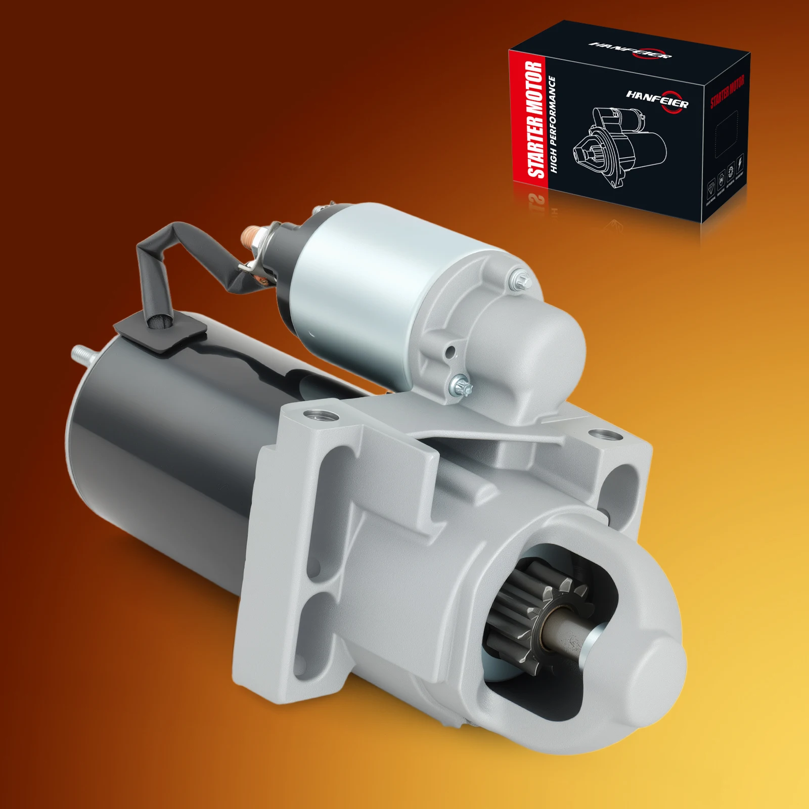 Mini Arrancador de Alto Torque de 3HP para Chevy 350 454 SBC BBC 168 Dientes 323255 3231701
