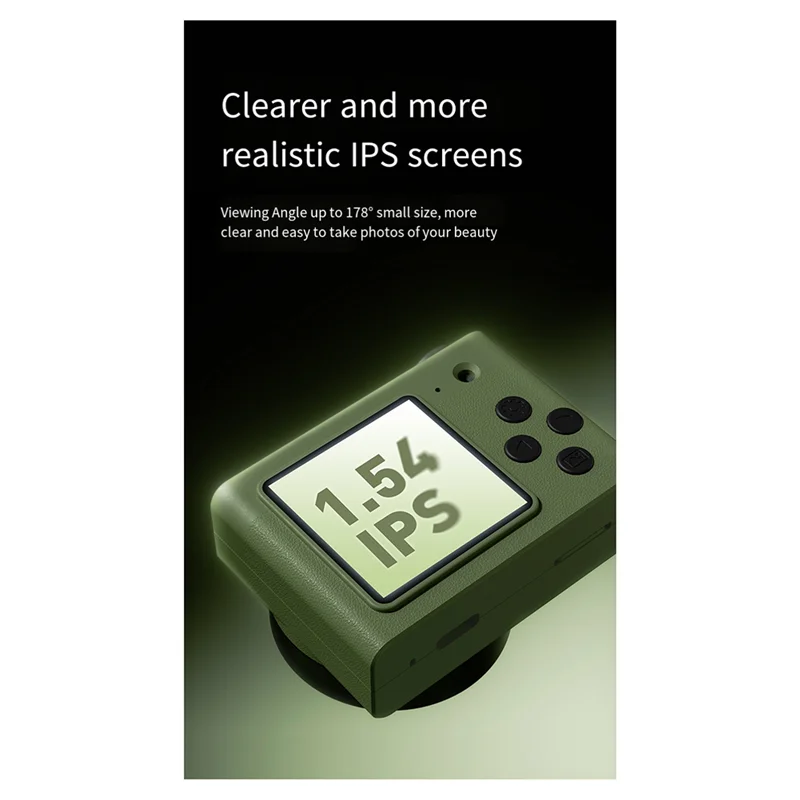 AT12 A5 Kamera Digital Kecil Kamera Titik Fotografi Mainan Natal untuk Anak-anak Hadiah Tahun Baru Camcorder