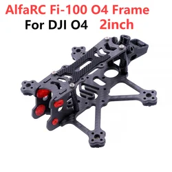 AlfaRC Fi-100 DJI O4 Air Unit 2inch Propeller Frame Kit FPV RC Racing Drone Caddx Nebula 1103 1104 1204 1206 Motor Elrs GPS 5.8G