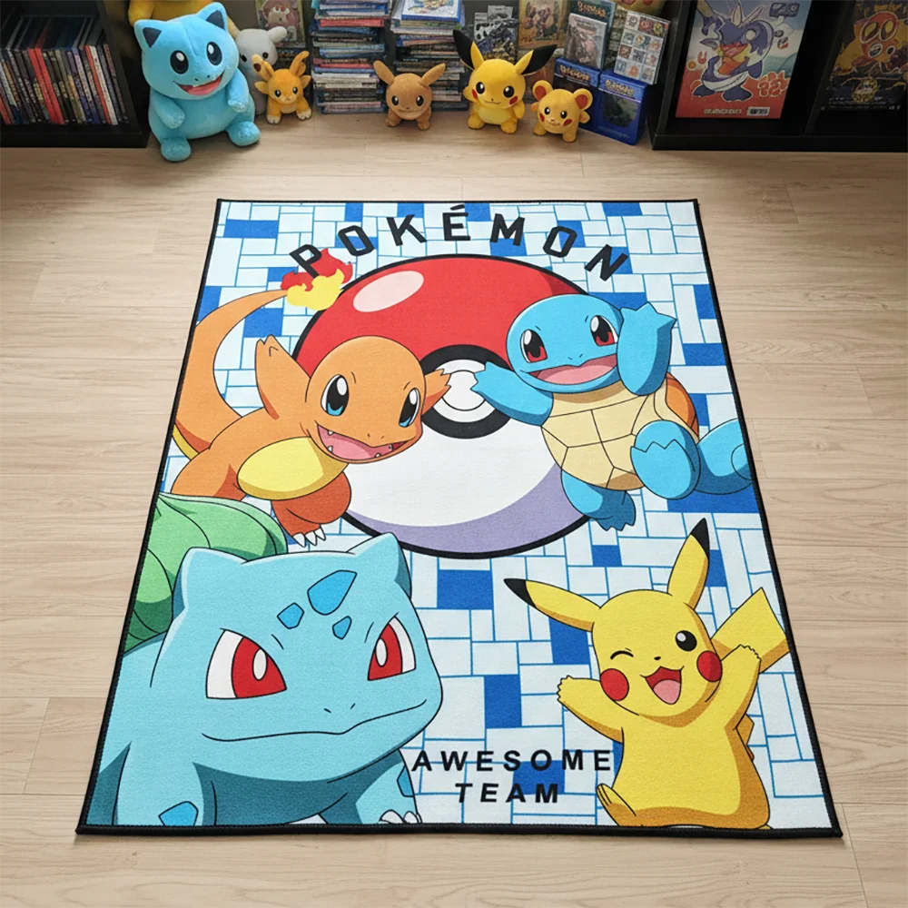 Anime Halı Pokemon Sevimli Ail - Gaming Accessories For Kids Room incelemesi ve fiyatı