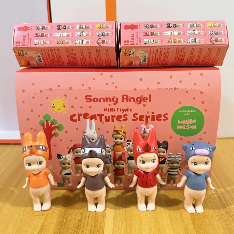 Niedliche Engel-Blindbox „Wundersame Tiere“-Serie Mini-Figuren im Anime-Stil – Schreibtischdekorationen (Weihnachts-/Geburtstagsgeschenk) – Detail 5