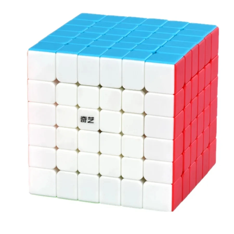 Qiyi Qifan S2 6x6 versione senza adesivo 6x6 Cubo Magico 6 strati Cubo di velocità professionale Cubo Magico Puzzle giocattolo per bambini bambini