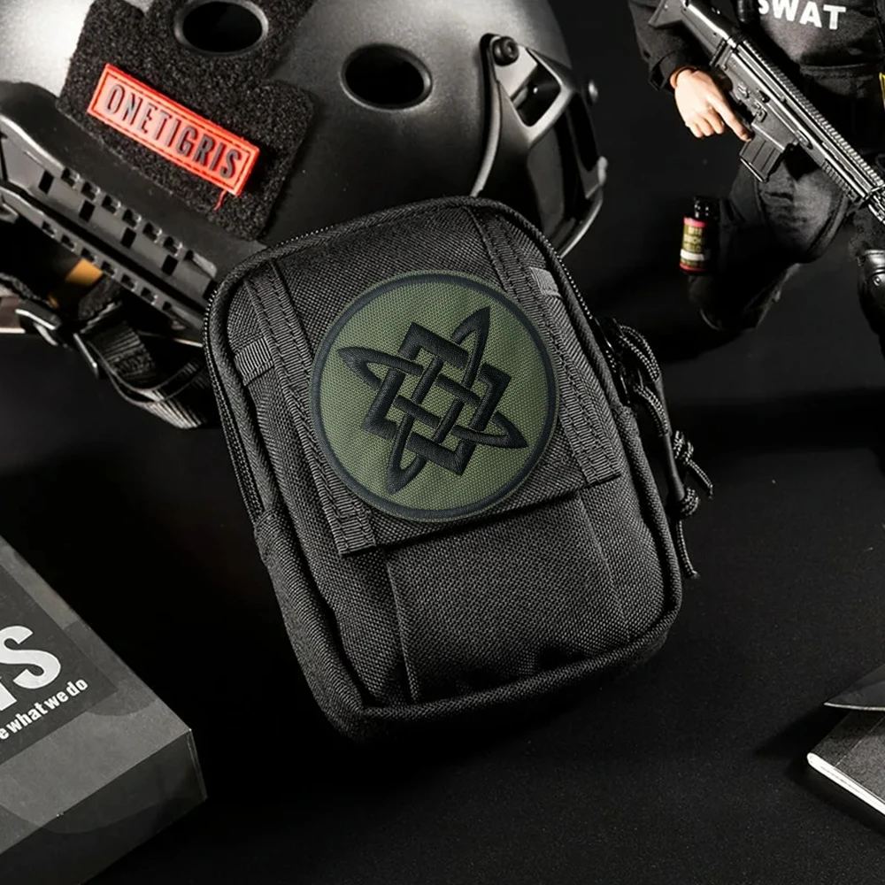 Parche táctico con velcro para ropa militar y airsoft - imagen 5