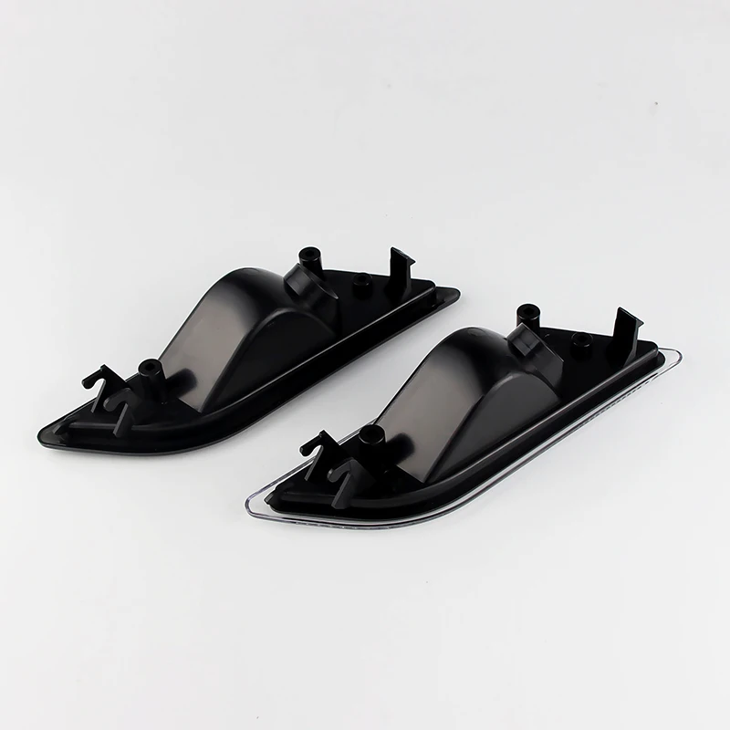 1Pair For Mercedes Benz W204 C180 C200 C250 C300 C350 Front Bumper Reflector Side Marker Black Shell OEM#:2128200021 2128200121 view 6