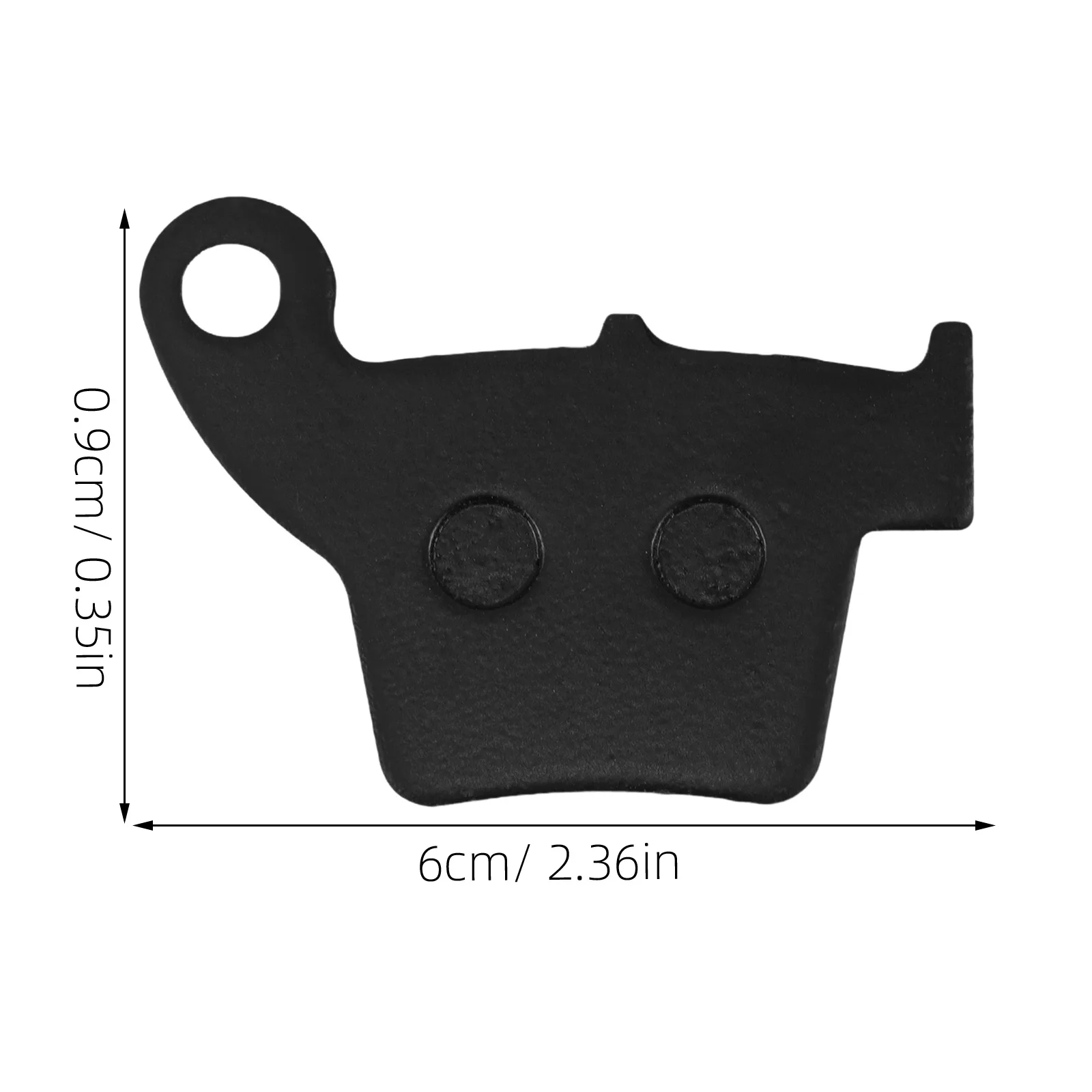 Рисунок 5 - 1 пара задних тормозных колодок мотоцикла