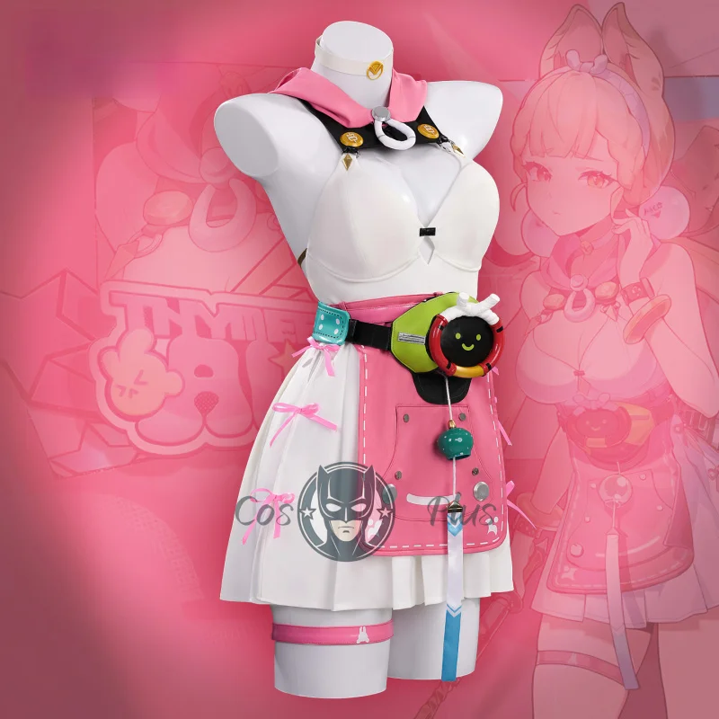 

Zenless Zone Zero Alice Thymefield Cosplay Costume Uniform Halloween Carnival Party Christmas Play Role Clothes Clothing