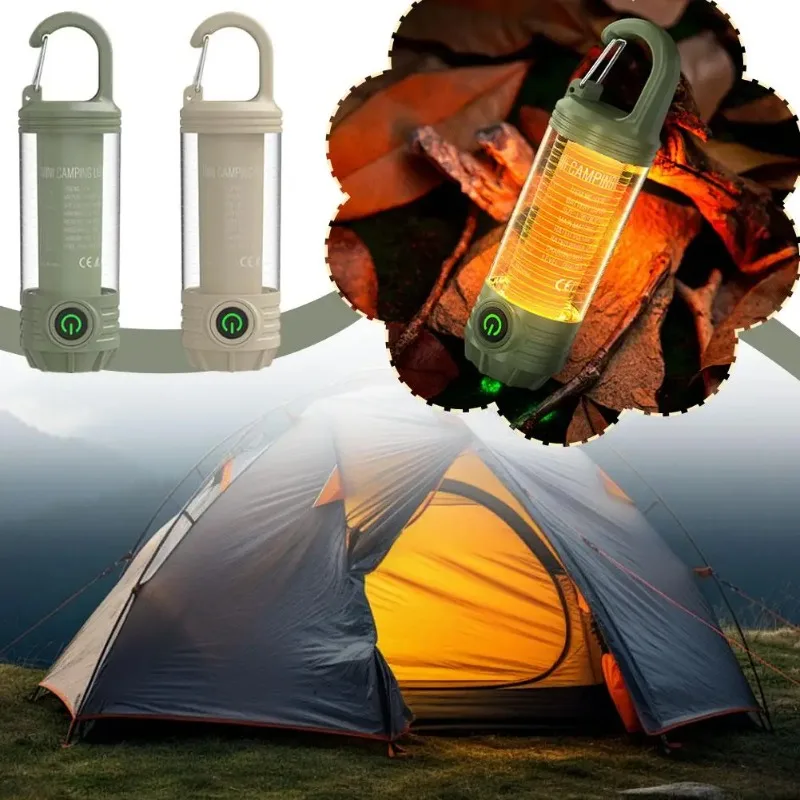 

Camping atmosphere light LED camping charging outdoor portable camping tent high brightness multifunctional flashlight
