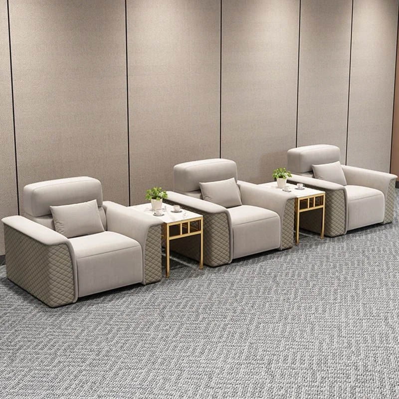 The product can be customized. Office sofa, business VIP reception room