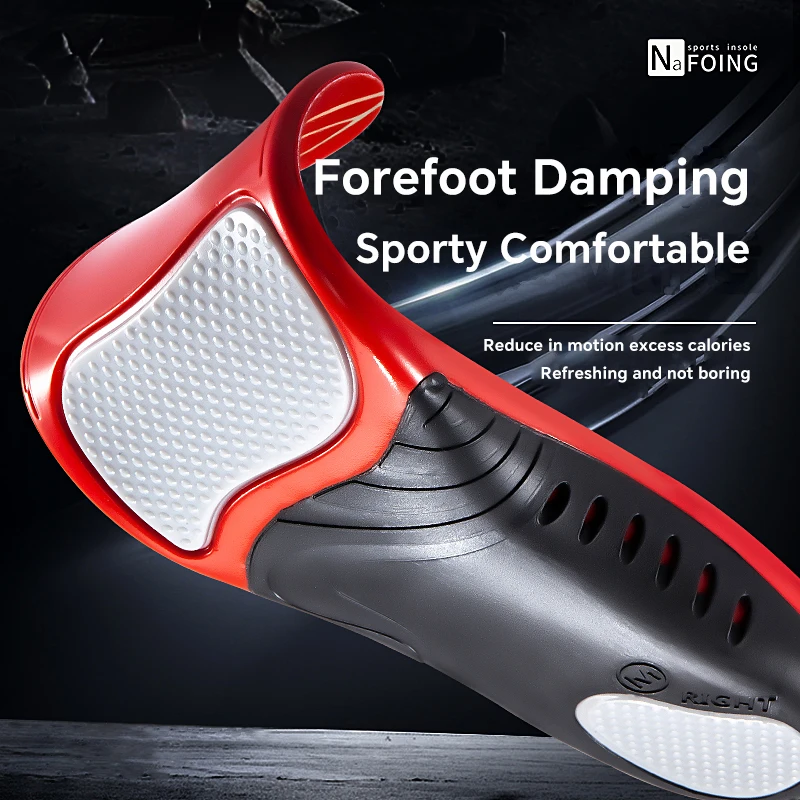 Premium 220+lbs Heavy Duty Arch Support Insoles for Feet PU Gel Shock Absorption Running Insole Wide Feet Work Boots Women Men image 6