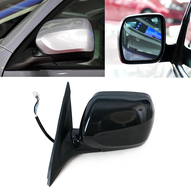 

5Pins/ 7Pins For Subaru Forester 2008 2009 2010 Car Outside Rearview Mirror Assembly Assy Side Mirror Folding Cover Frame Glass