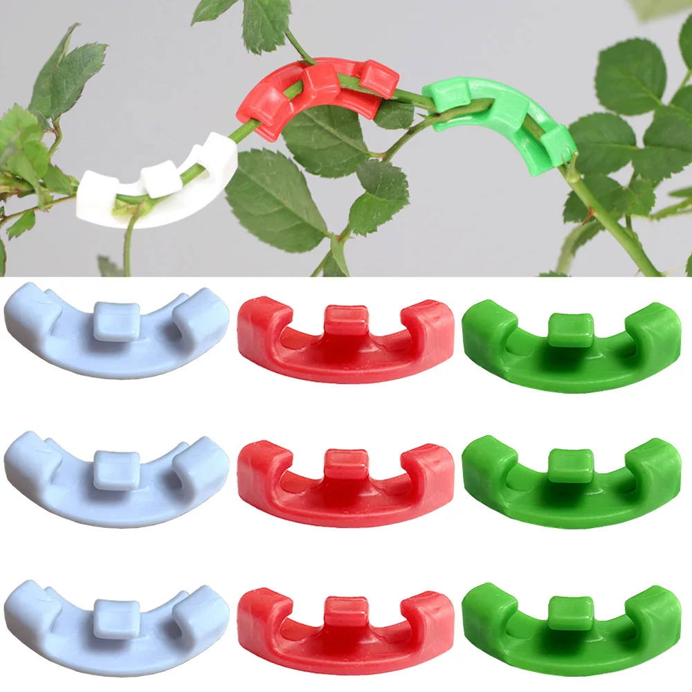 90 Degree Plant Bender Low Stress Training Growth Manipulation Twig Clamps Bending Clips PVC Plant Stem Growth Manipulation Kits