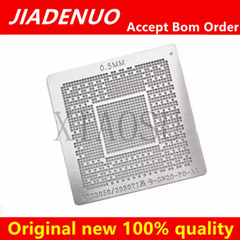 Direct Heating 90*90 RTX3050 GN20-P1-A1 GN20-P0-A1 GN20-PO-A1 GN20-P0-D-A1 Stencil