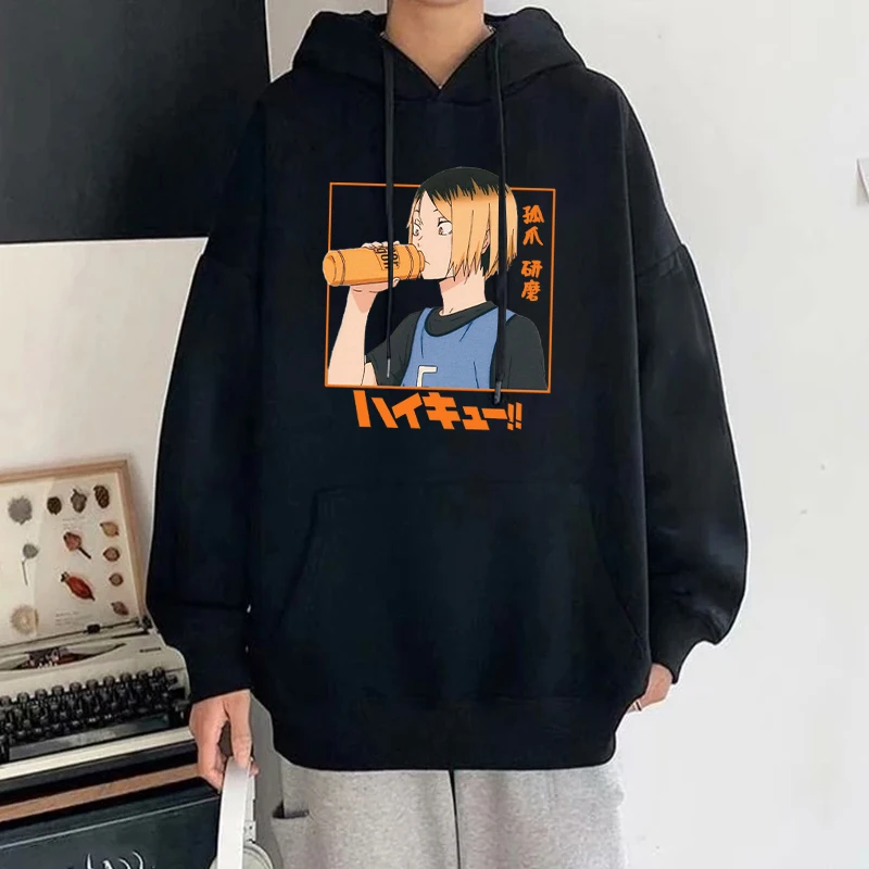 Funny Anime Kozume Kenma Print Hoodie Fashion Women Men Casual Tops Pullover Hoodies Ladies Sweatshirt