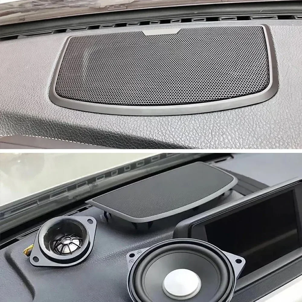 Car Center Console Speaker Cover Kit For BMW F30 3 Series Original Dashboard Loudspeaker Midrange Speakers with Tweeter