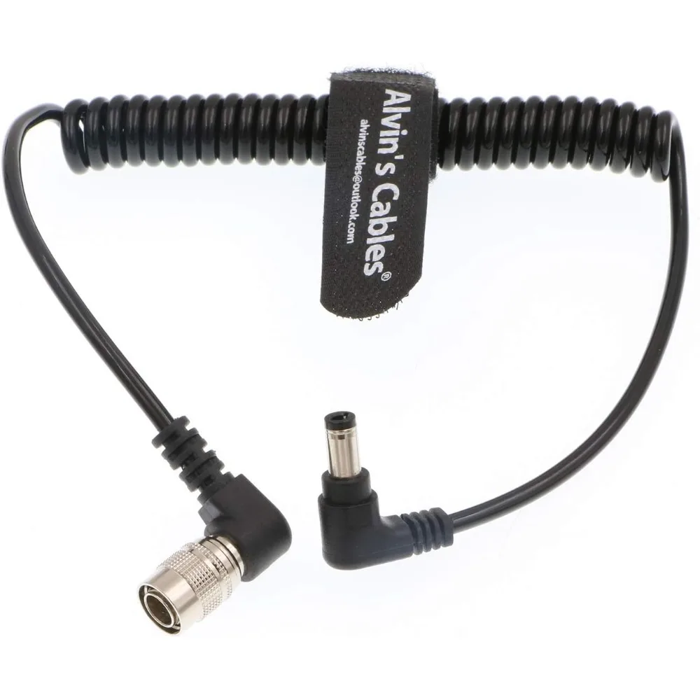 

Alvin's Cables 4-контактный кабель питания Hirose Male to DC Jack для звуковых устройств 633/644/688 Zoom F8 Blackmagic Cinema Camera 4K