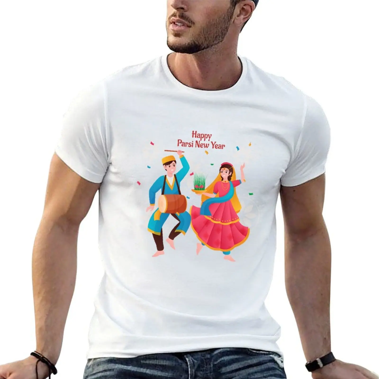 

Happy Nowruz - The Persian New Year - by asdev T-Shirt anime tshirt funny t shirts cotton T-Shirt