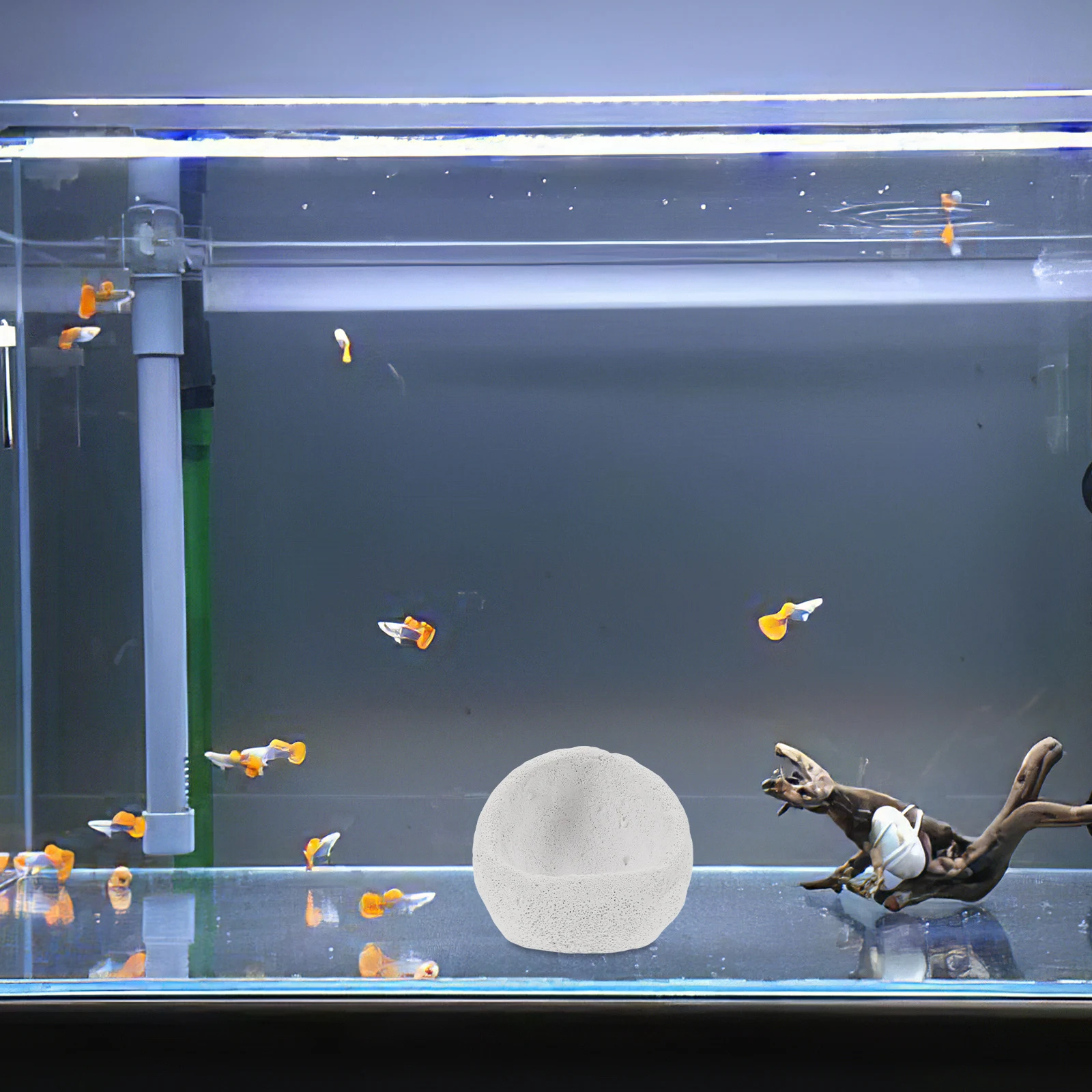 

Aquarium Anemone Nest Ceramic Decorative Rock for Marine Life Habitat Saltwater Tank Landscape Features Coral Reef Aquascaping