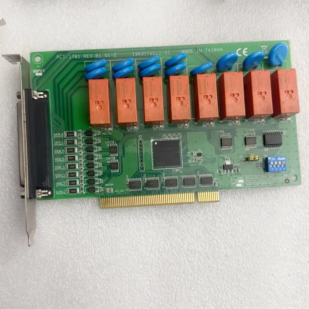 For Advantech PCI-1761 REV.B1 data acquisition card 8-channel relay digital output