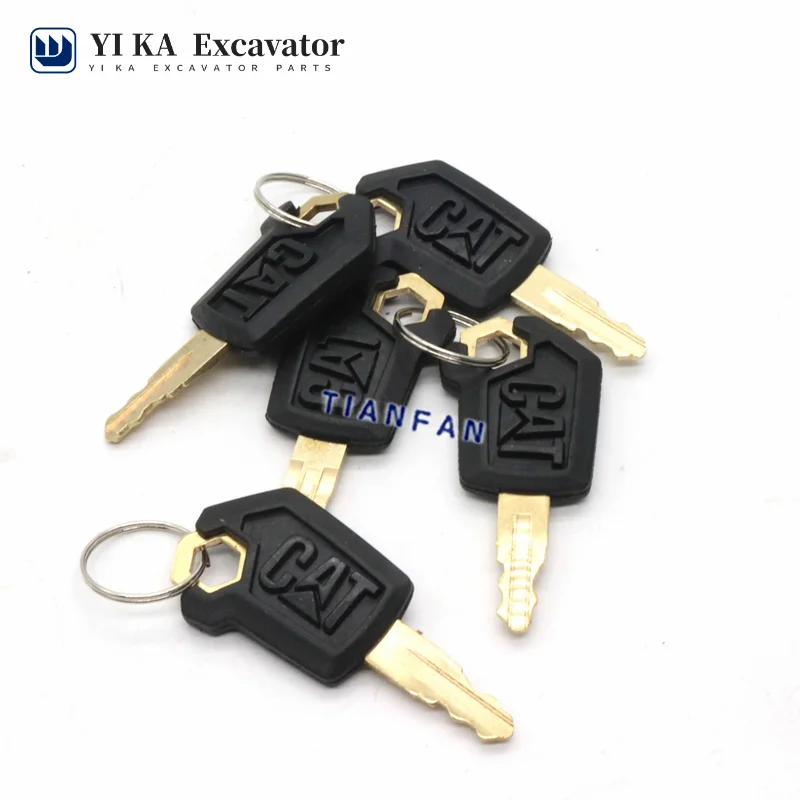 For Caterpillar cat Excavator Key 305.5 307 312 320D 329 336 345 New Excavator Accessories Complete List