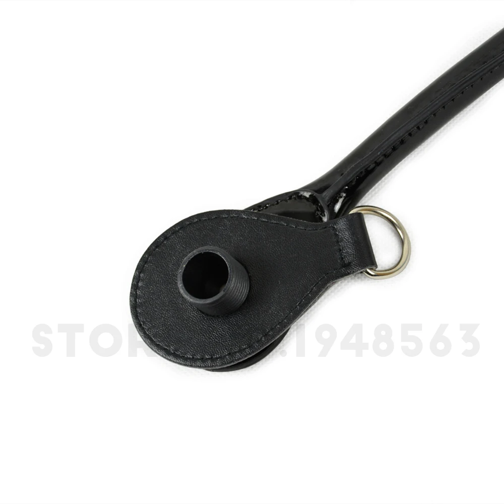 TANQU New 1 Pair 2 Pc PU Leather Drop Shaped Attachment with Holes for Obag Shoulder Strap for O Bag Handbag Women Bag