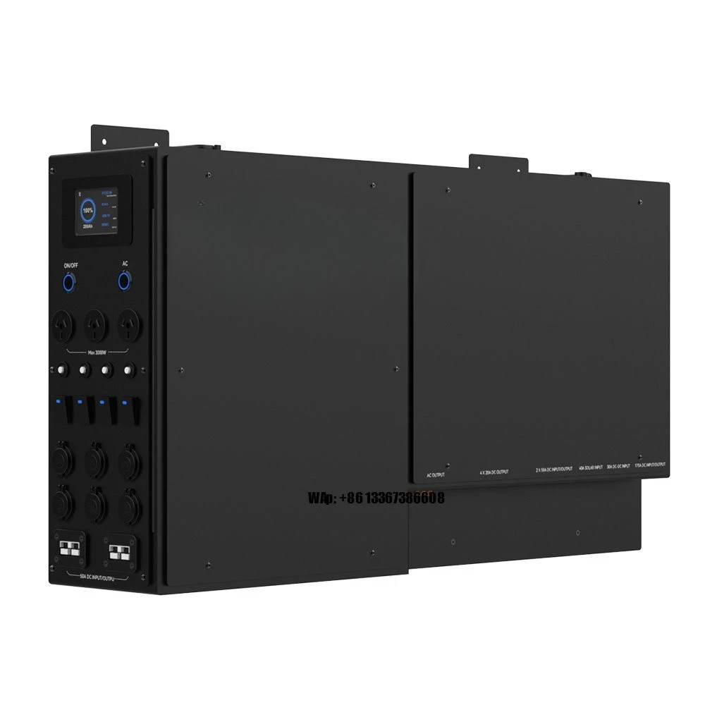 

Portable solar generator set with high capacity lithium rechargeable battery for camping charging