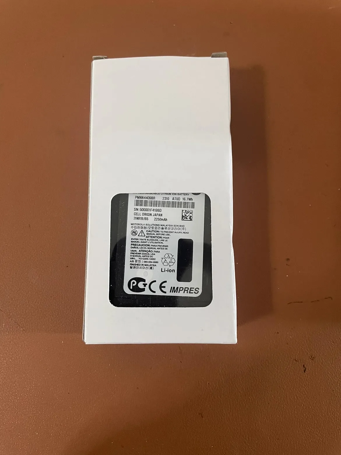 Baterai Interkom Walkie Talkie ForMotorola GP328D + GP338D Kompatibel dengan Xir P8668 P8608 P8660 P8600 dan Model Lainnya PMNN4409