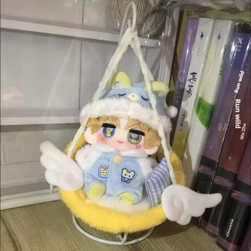 Keine Puppe Diy Bjd Puppe Schaukel Stuhl Baumwolle Hängenden Korb 10 cm Puppe Zubehör Handgemachte Schaukel Bett Spielzeug Für Puppe sammelder Und Hobbie