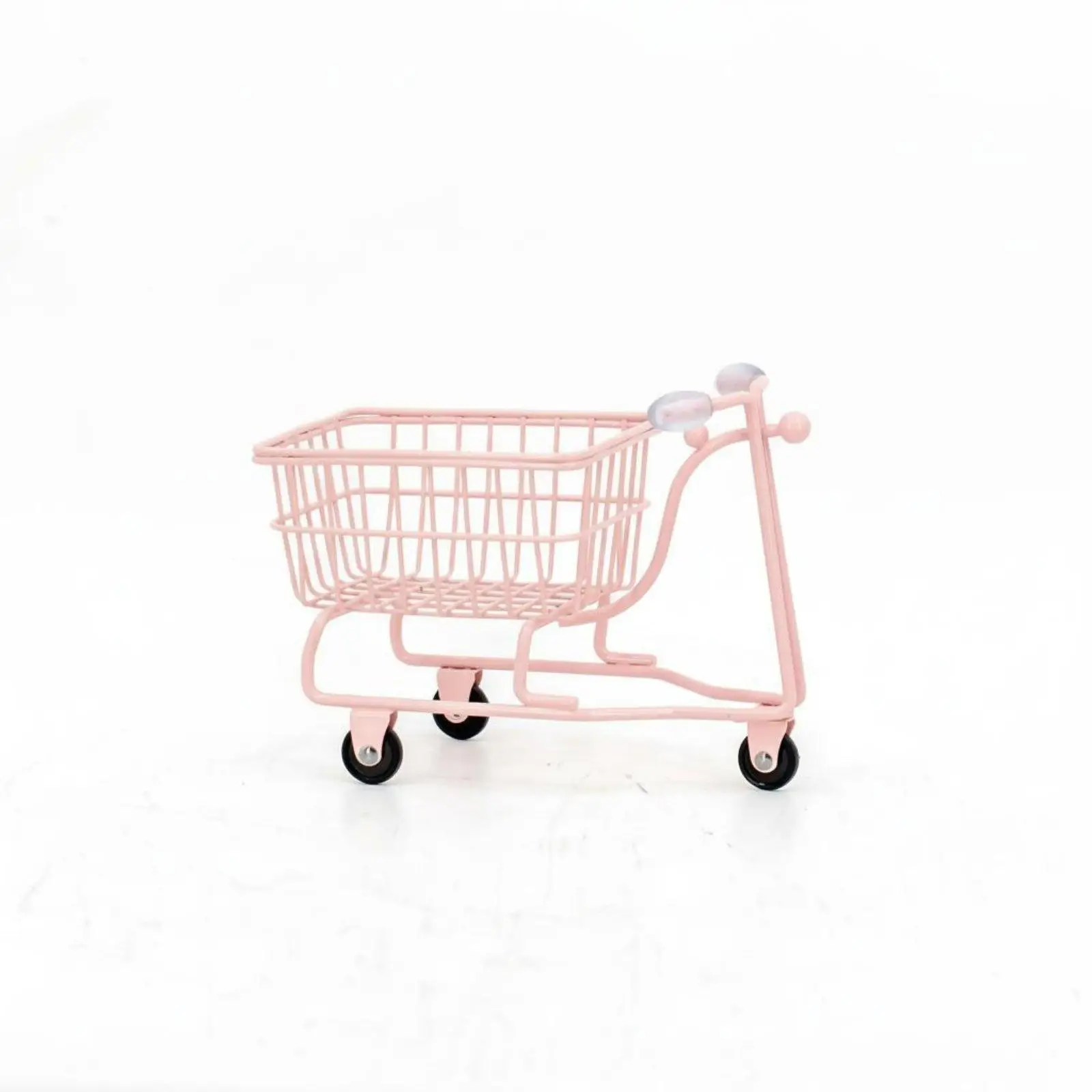Realistic Simulation Mini Shopping Cart Toy Creative Design Miniature