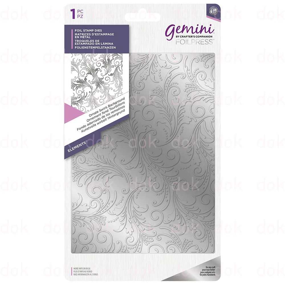 Ornate Swirls 2022 New Arrival DIY Metal Cutting Hot foil Diary Scrapbooking Easter Craft Engraving Making Stencil