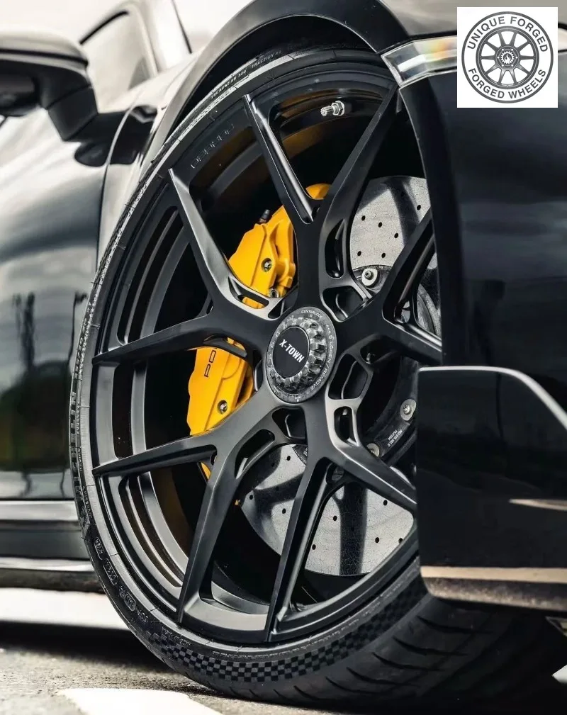 26 Style 17‑24 Inch Grey Deep Concave Forged Wheels For 911 A4 B8 Passenger Car Alloy Rims 5x100 5x120 5x114.3