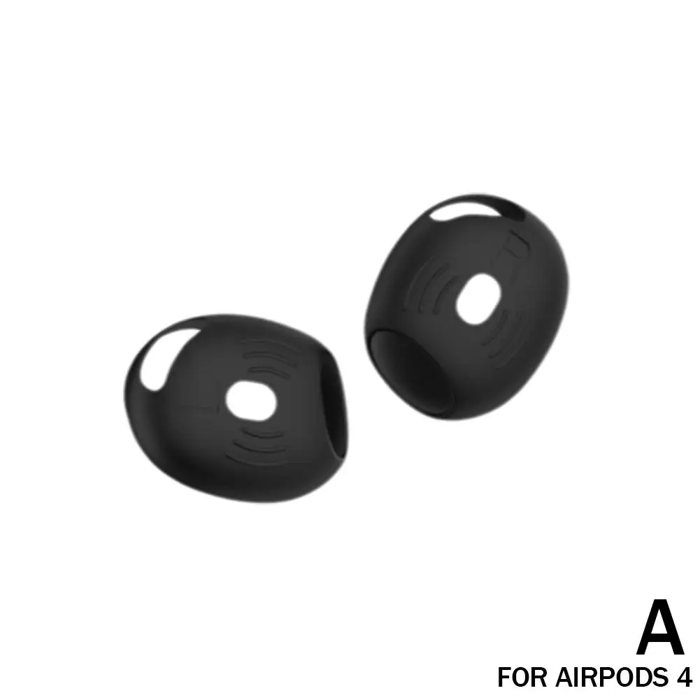 Silicone Tips For AirPods 4 Small Ear Tips Anti Slip Cover Earplugs Ear Caps Anti Fall Oil Proof Headphone Eartips Q1T7