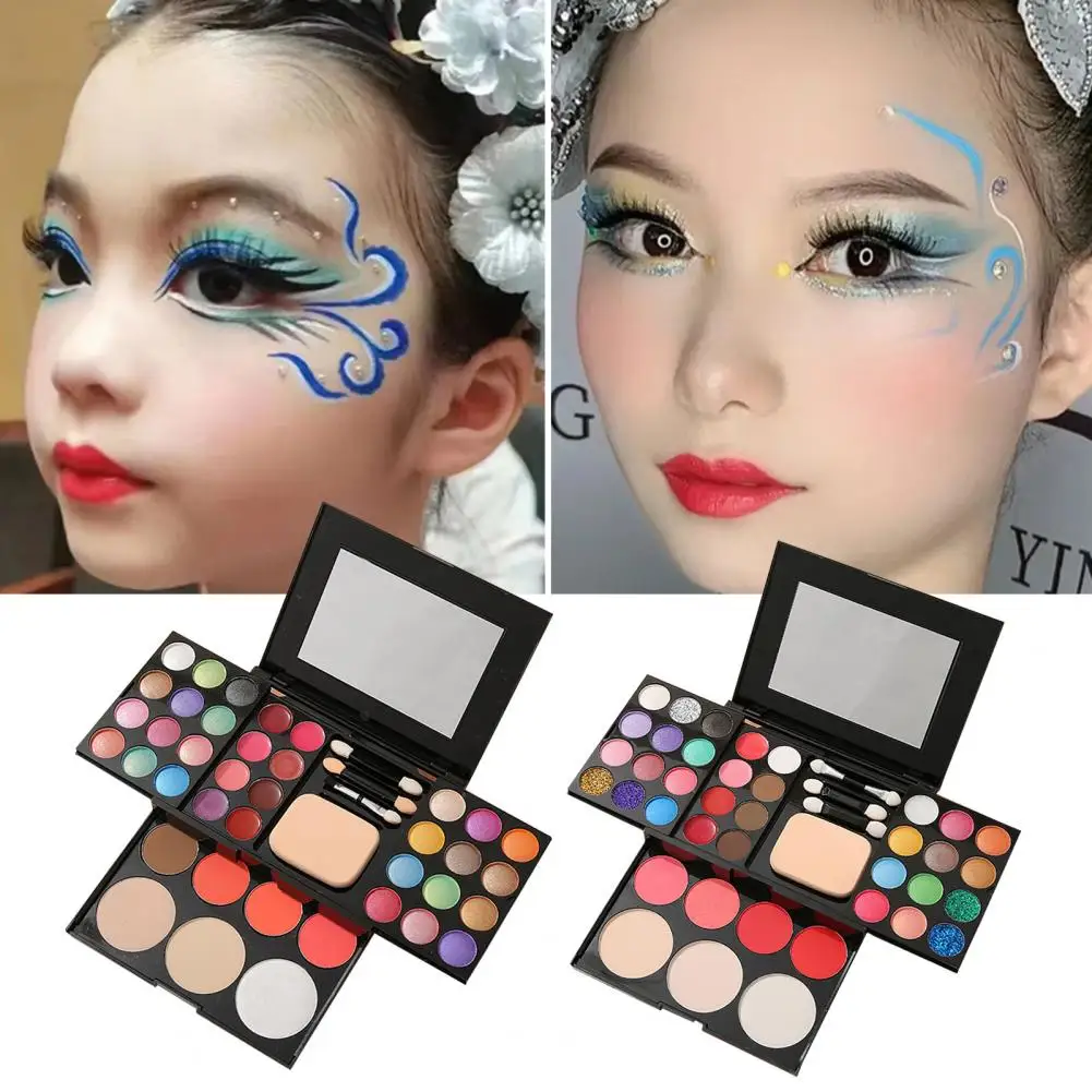 1 Bộ Đa Năng Kim Sa Lấp Lánh Đựng Mỹ Phẩm Eyeshadow Palette Khay Đựng Đồ Trang Điểm Tinh Tế Dụng Cụ Trang Điểm