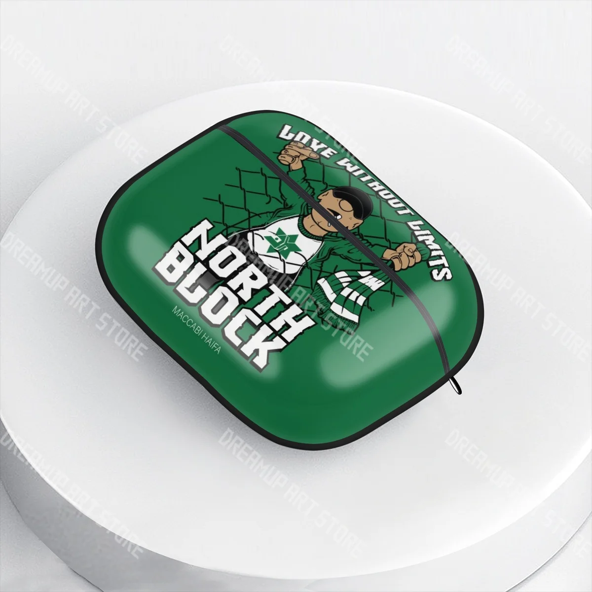 MHFC Maccabi Green Apes Haifa Case For AirPods 1 2 3 4 Case Cover AirPods Pro 2 Wireless Headphones