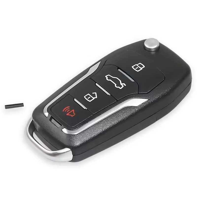 1 Piece Xhorse XNFO01EN Wireless VVDI Universal Remote Key for Ford Type 4 Buttons