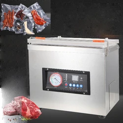 Food preservation storage Vacuum Sealer Machine electric Auto Vacuum Packaging Machine Dry / Moist Modes meat sealing freezing