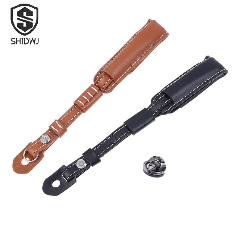 

Ремешок на руку для камеры, ремешок из искусственной кожи, ремешок для камеры с защитой от потери, винт 1/4 дюйма, цифровая камера, беззеркальная камера