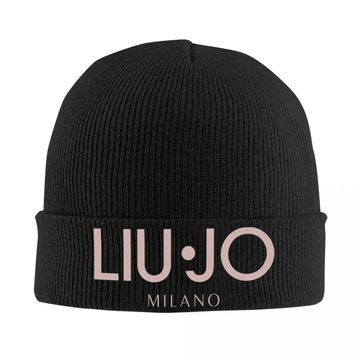 Luxury Liu Jo Knitted Caps for Women Men Beanies Autumn Winter Hat Acrylic Warm Caps