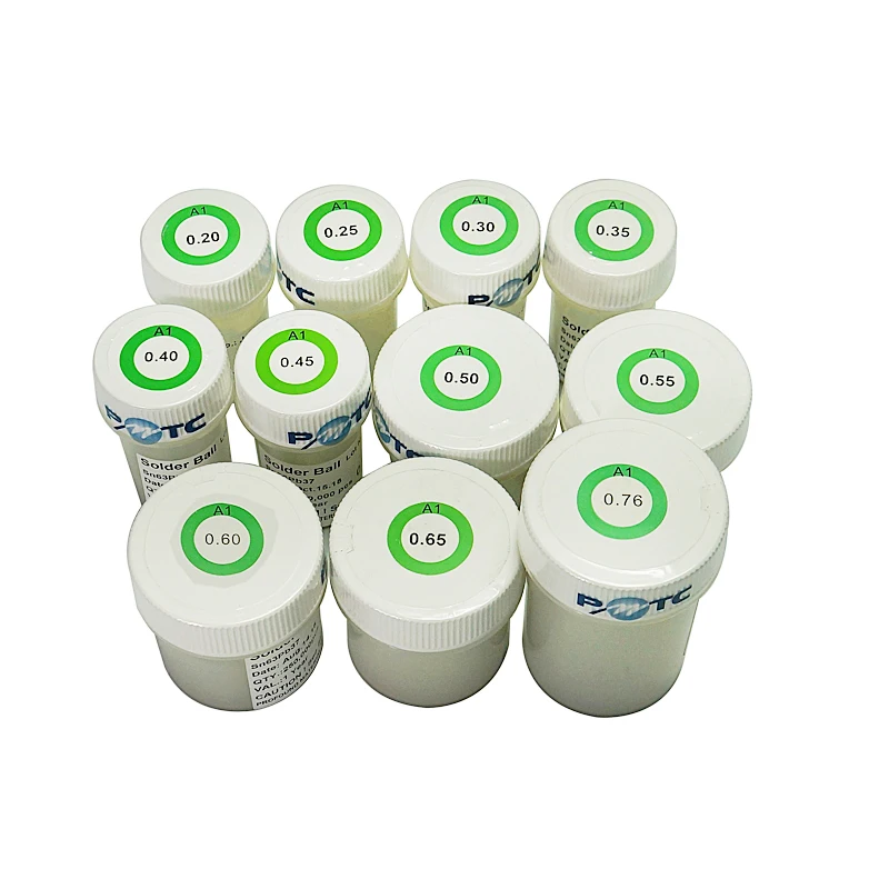 PMTC имеет оригинальные свинцовые шарики 250000 и жестяные бусины средней температуры для размещения шариков BGA.