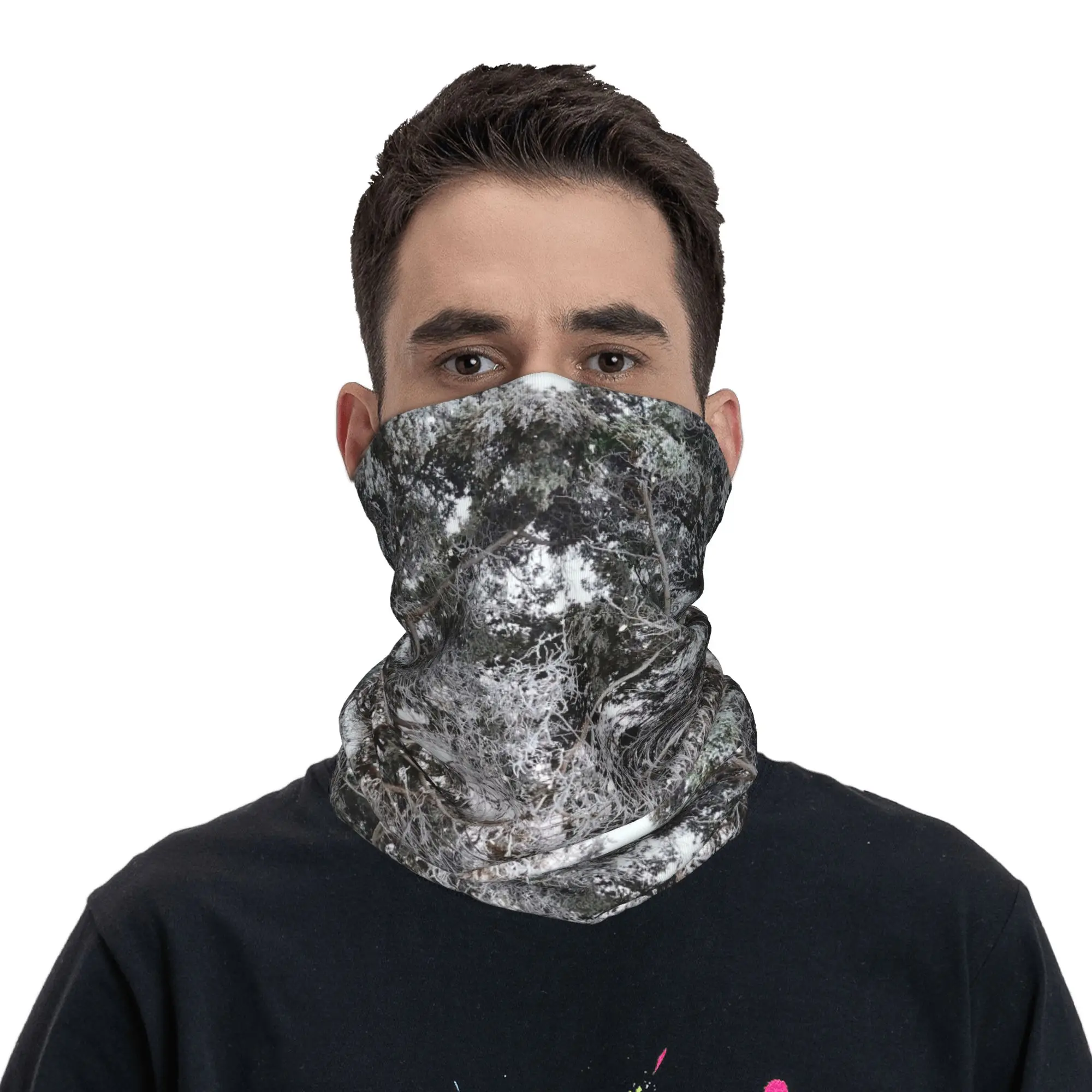 

Многофункциональный камуфляжный шарф-бандана с принтом Real Tree, маска для лица, для бега, для мужчин и женщин, взрослых, моющийся