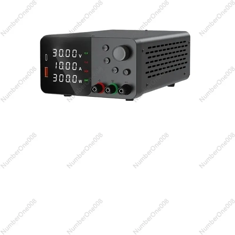 Adjustable DC Power Supply 30V 10A, Digital Display TPS3010 for Phone Repair Battery Charging Switch