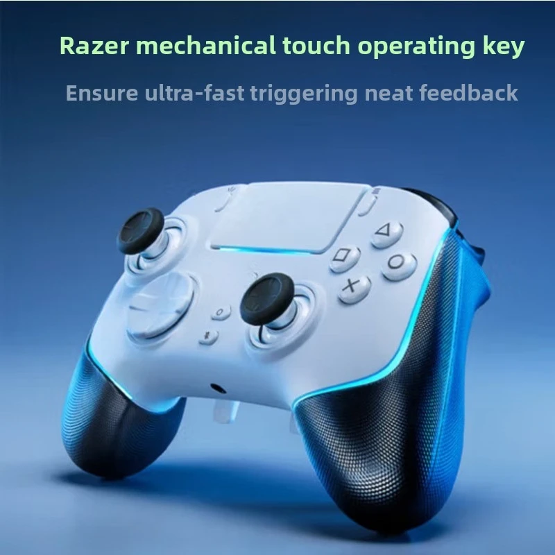 ينطبق على الاتصال اللاسلكي V2 Professional version gamepad RGB مع وظائف متعددة