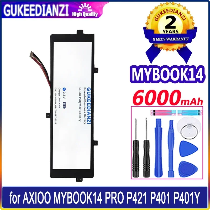

Laptop Battery 6000mAh For Axioo MYBOOK14 Pro P421 P401 P401Y 10PIN 7 Wire MYBOOK14 10PIN