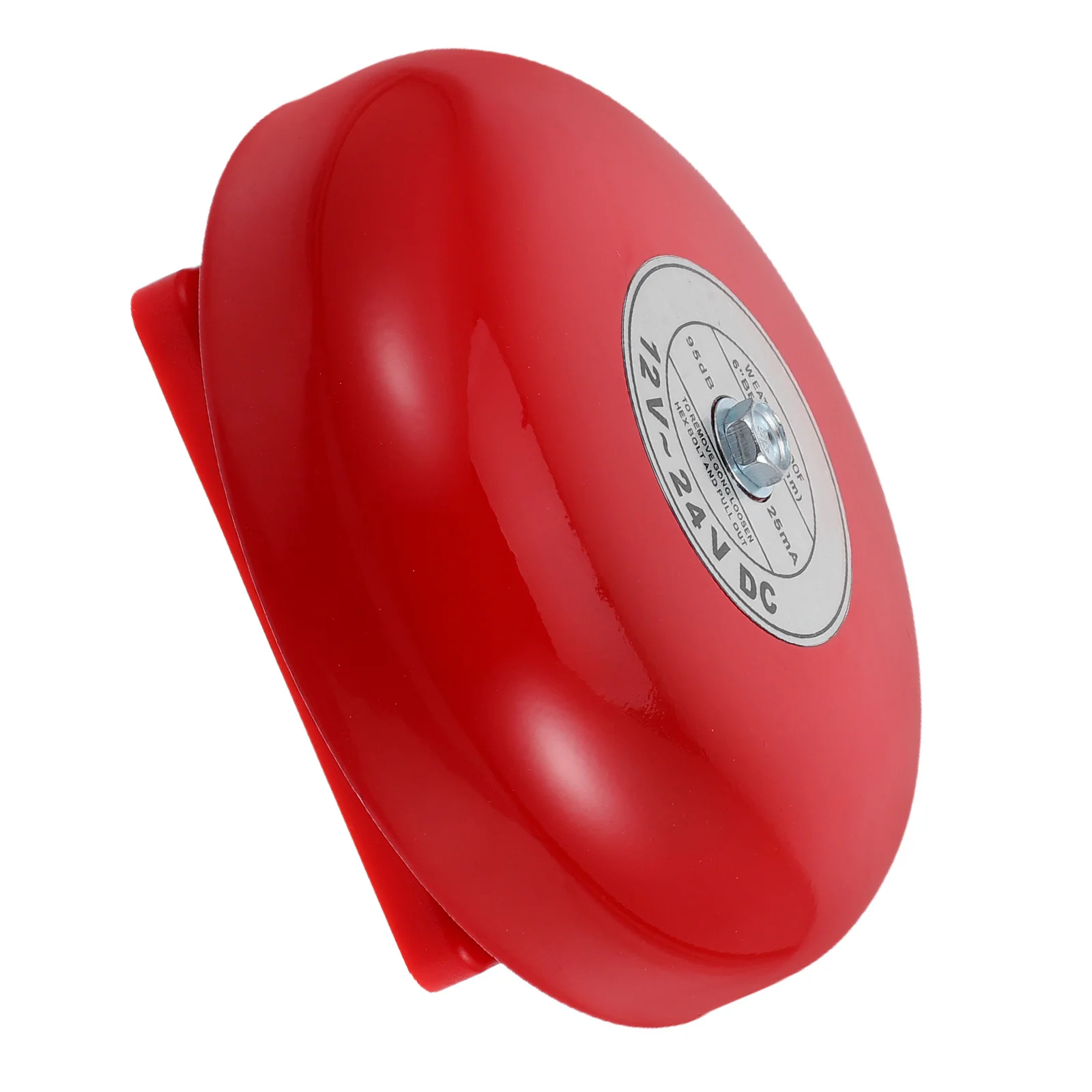 

Industrial Fire Alarm Bell Waterproof Loud Electric Doorbell for Schools Elevators Factories Plastic Emergency Safety Alert