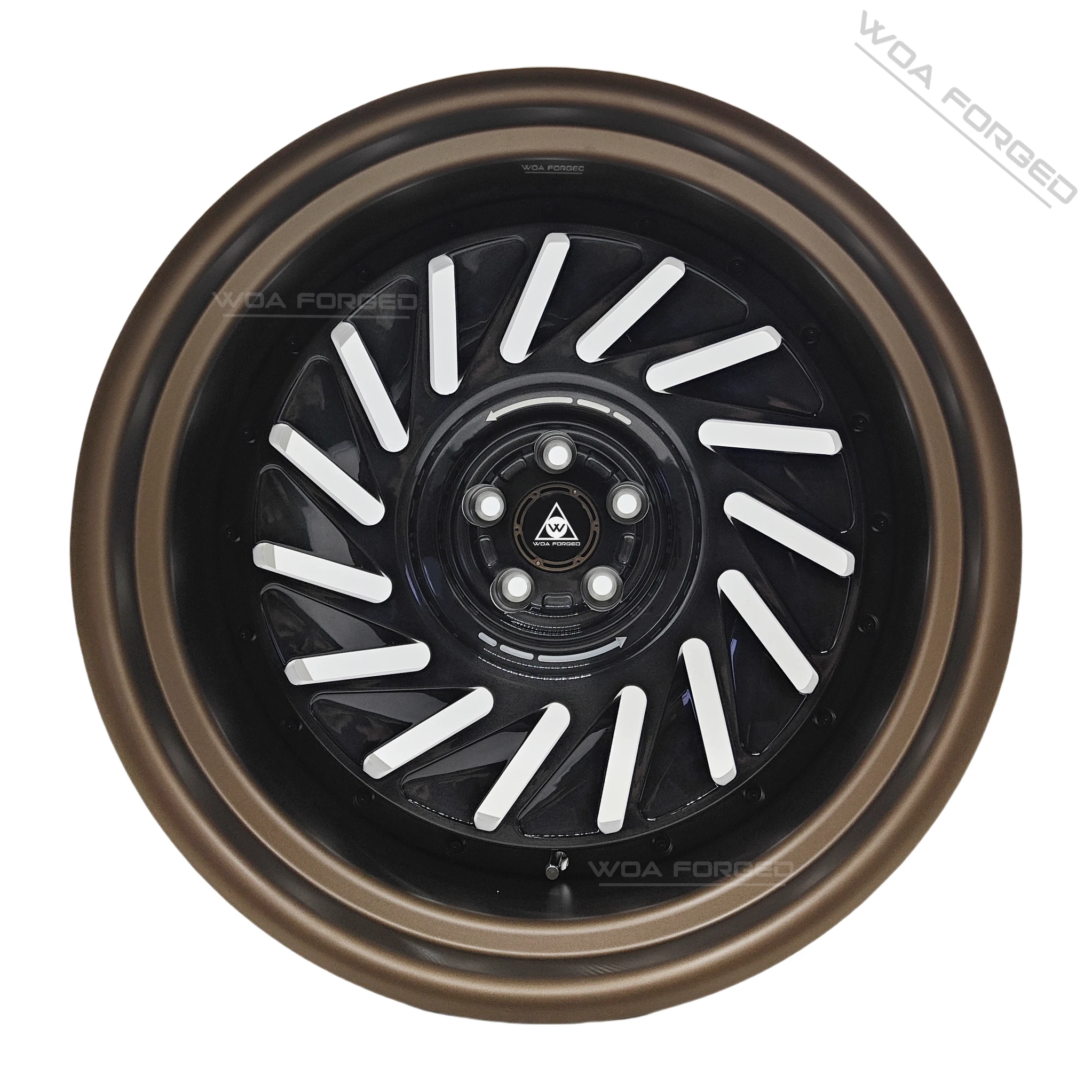 

New Design 2-piece Forged 19 20 21inch Deep Dish Dual-tone Wheel Rim with Multiple Spokes High Load Capacity 5x120 5x112 for F30