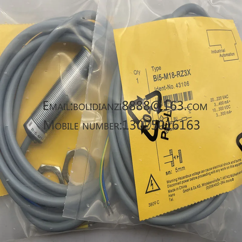 New proximity switch sensor BI5-M18-AZ3X S120 BI5-M18-RZ3X S120 In stock