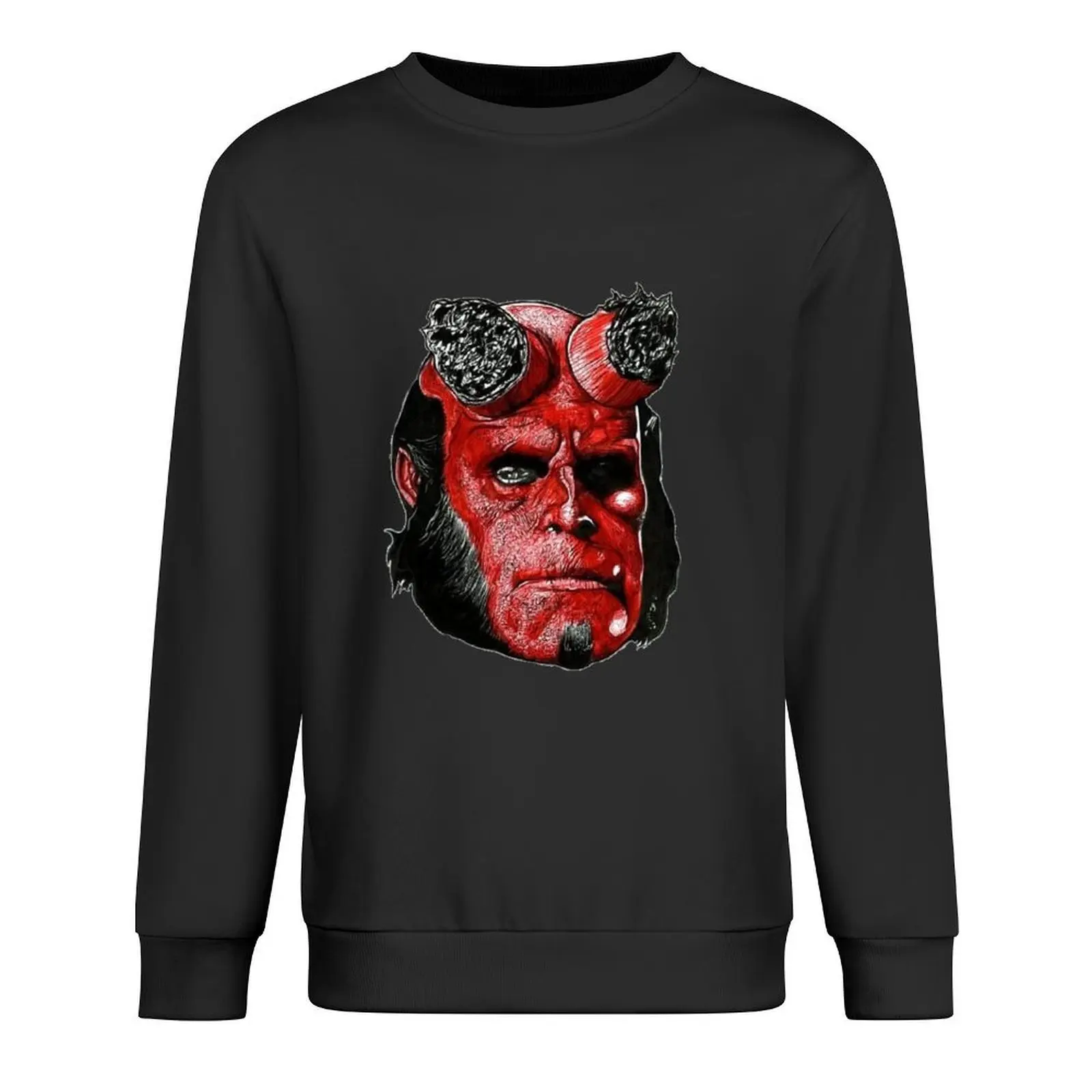 

Guillermo del Toro’s Hellboy (colour) Pullover anime clothes men's clothing men's coat men's clothes oversize sweatshirts