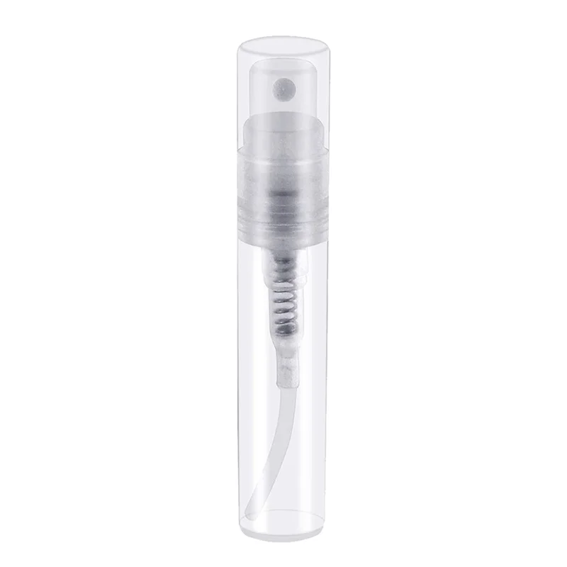 

250 Pcs Disposable Perfume Atomizer, Clear Plastic Spray Bottle Portable Fragrance Spray Bottle - 3Ml